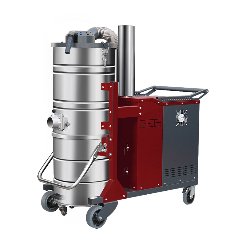 伊犁坦洁380V 双桶手动反吹工业吸尘器X8系列